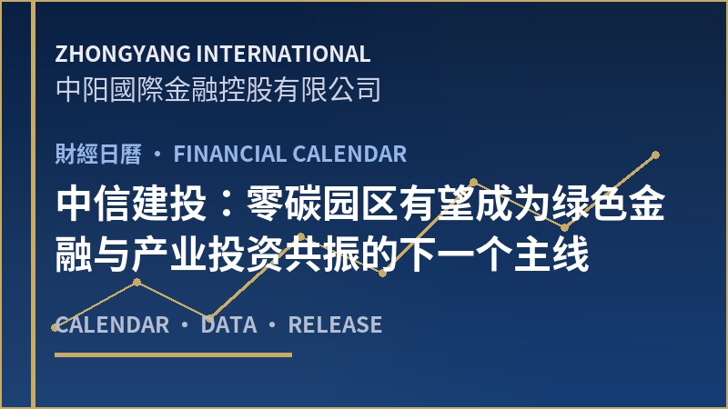 中信建投：零碳园区有望成为绿色金融与产业投资共振的下一个主线